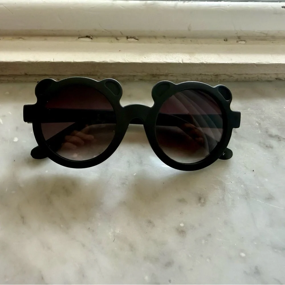 NEW Janie and Jack Black Bear Sunglasses